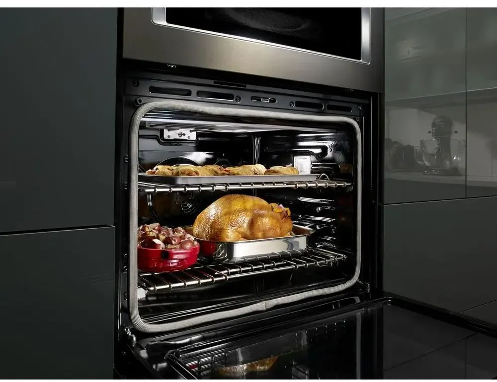 KitchenAid Double Wall Oven KODE500EBS