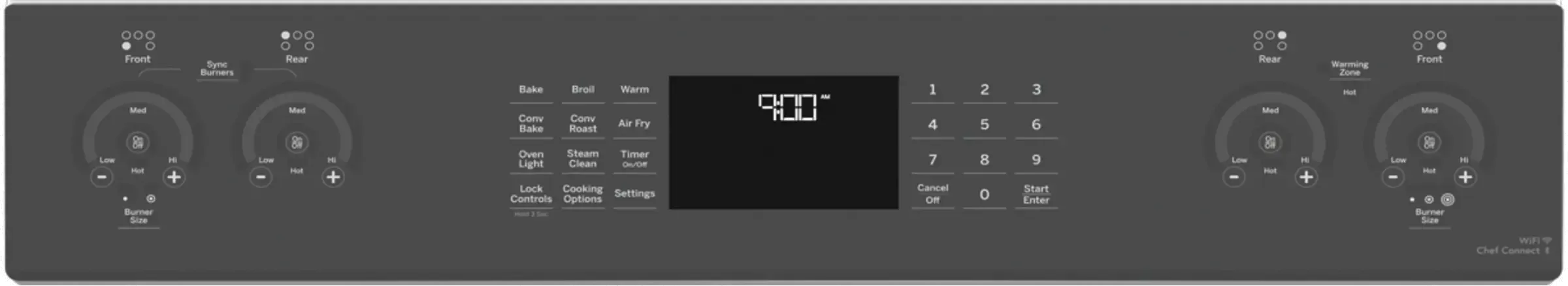 GE Profile Electric Convection Range PSS93YPFS