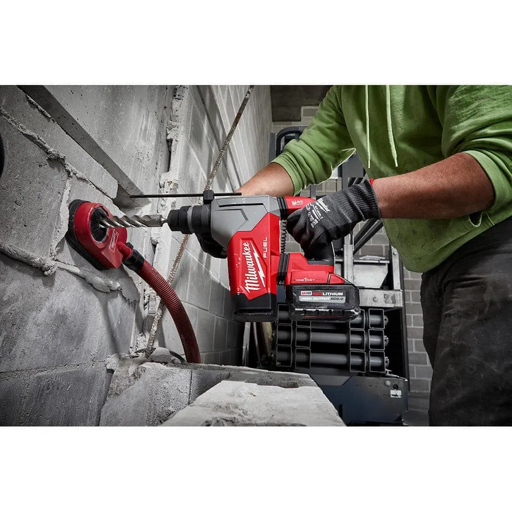 Milwaukee M18 FUEL 18V Lithium-Ion Brushless Cordless SDS-Plus 1-1/8 in. Rotary Hammer Drill (Tool-Only) 2915-20