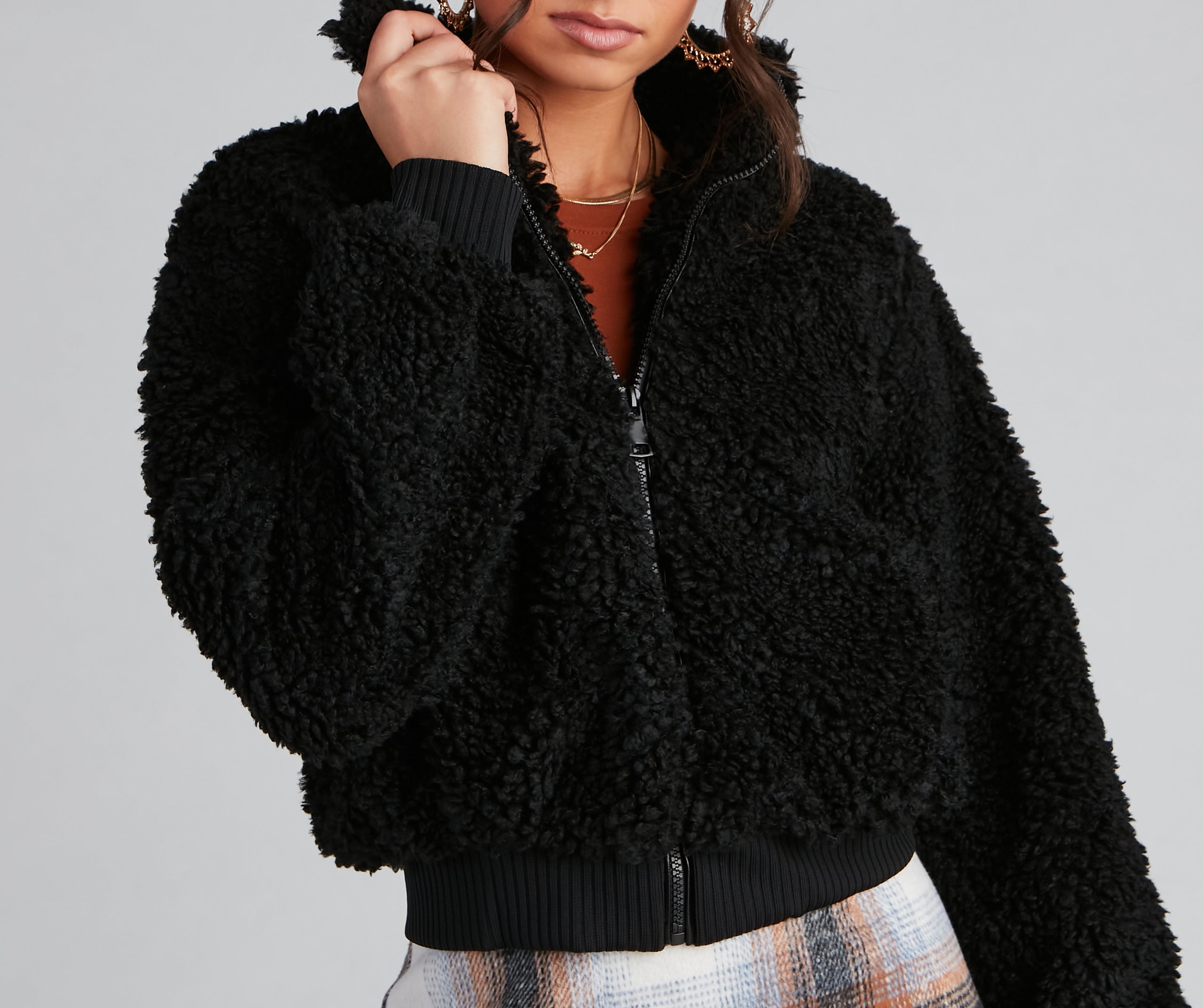 Cozy And Chill Faux Fur Jacket