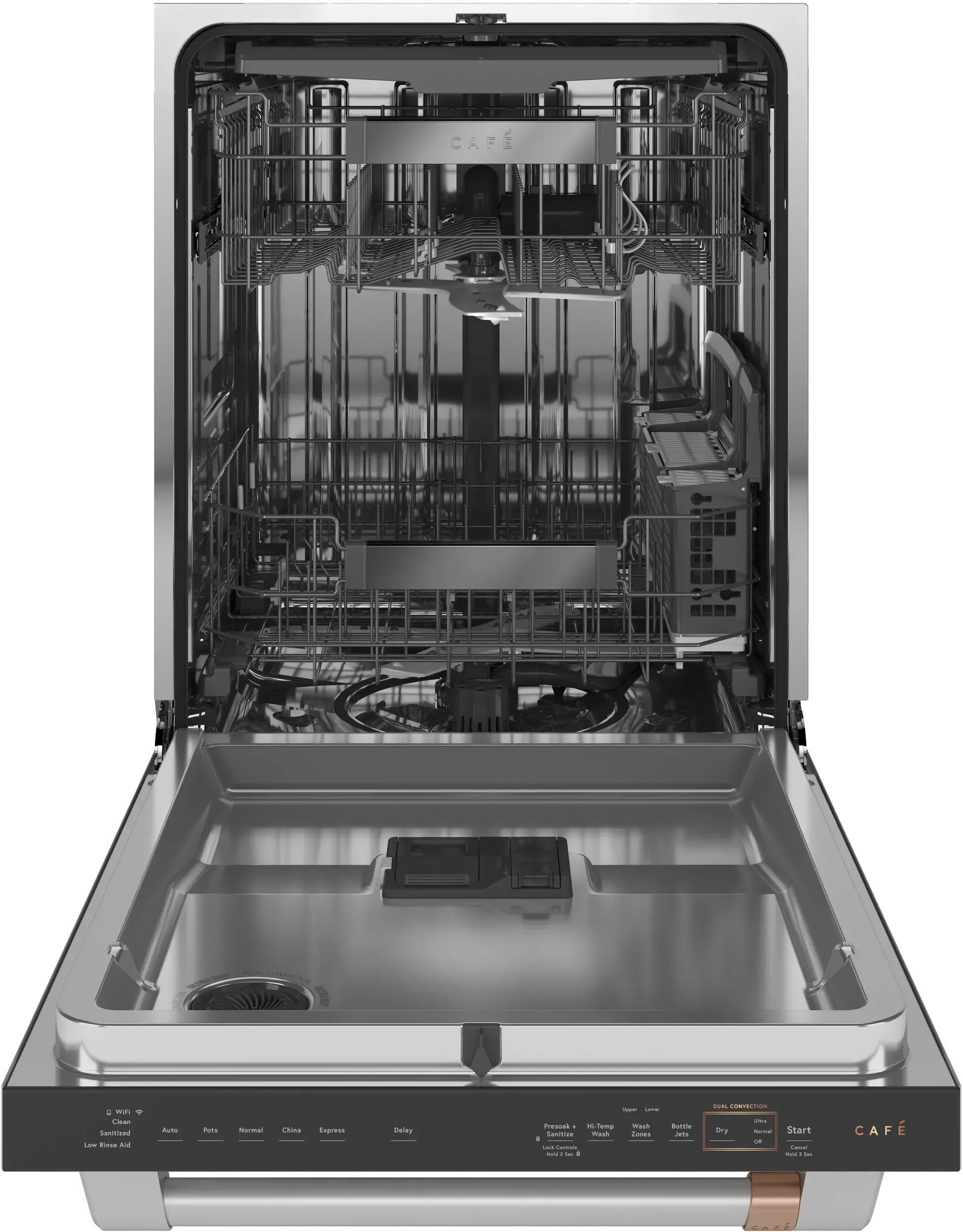 GE Cafe Top Control Dishwasher CDT875P2NS1