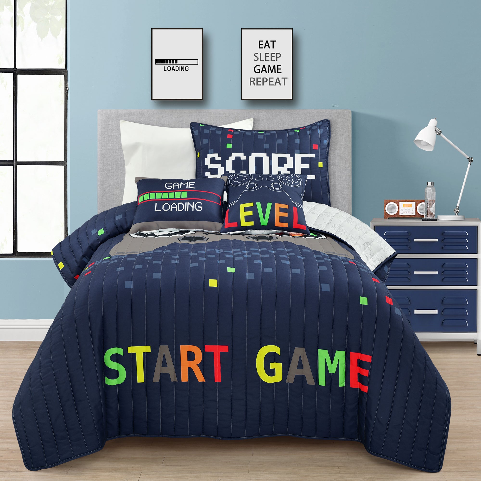 Video Games Quilt Set