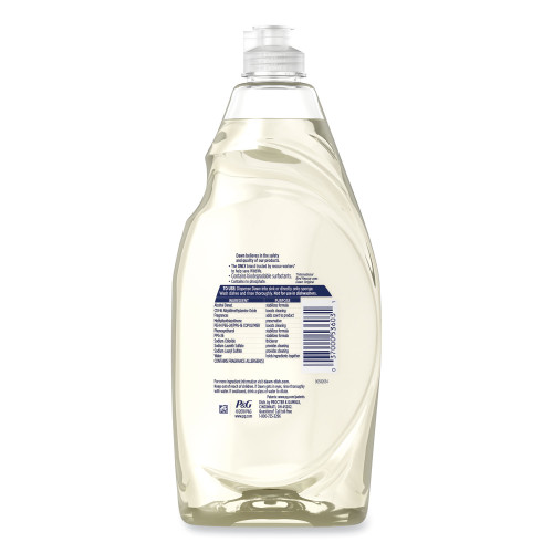 Dawn Platinum Liquid Dish Detergent， Lemon Scent， (3) 24 oz Bottles Plus (2) Sponges/Carton (49055)