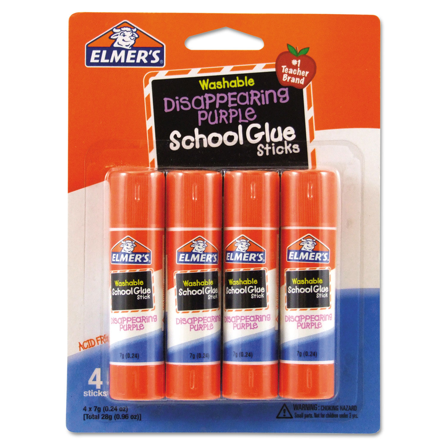 Washable School Glue Sticks by Elmer'sandreg; EPIE543