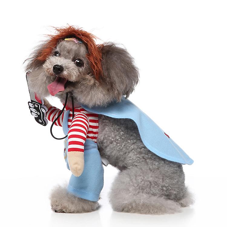 Funny Dog Clothes Stand Up， Cosplay Dress Up Pet Supplies