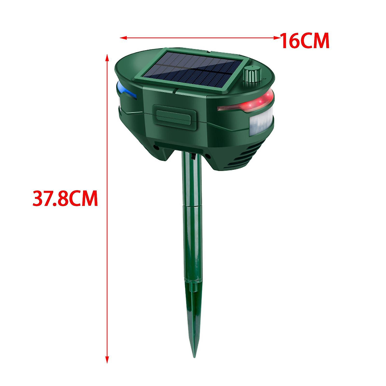 Animal Repellence Animals Deterrent Solar Animals Scarer For Yard Lawn Patio