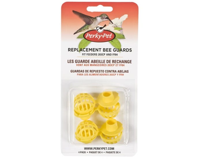 Perky Pet Yellow Replacement Bee Guards - 205Y
