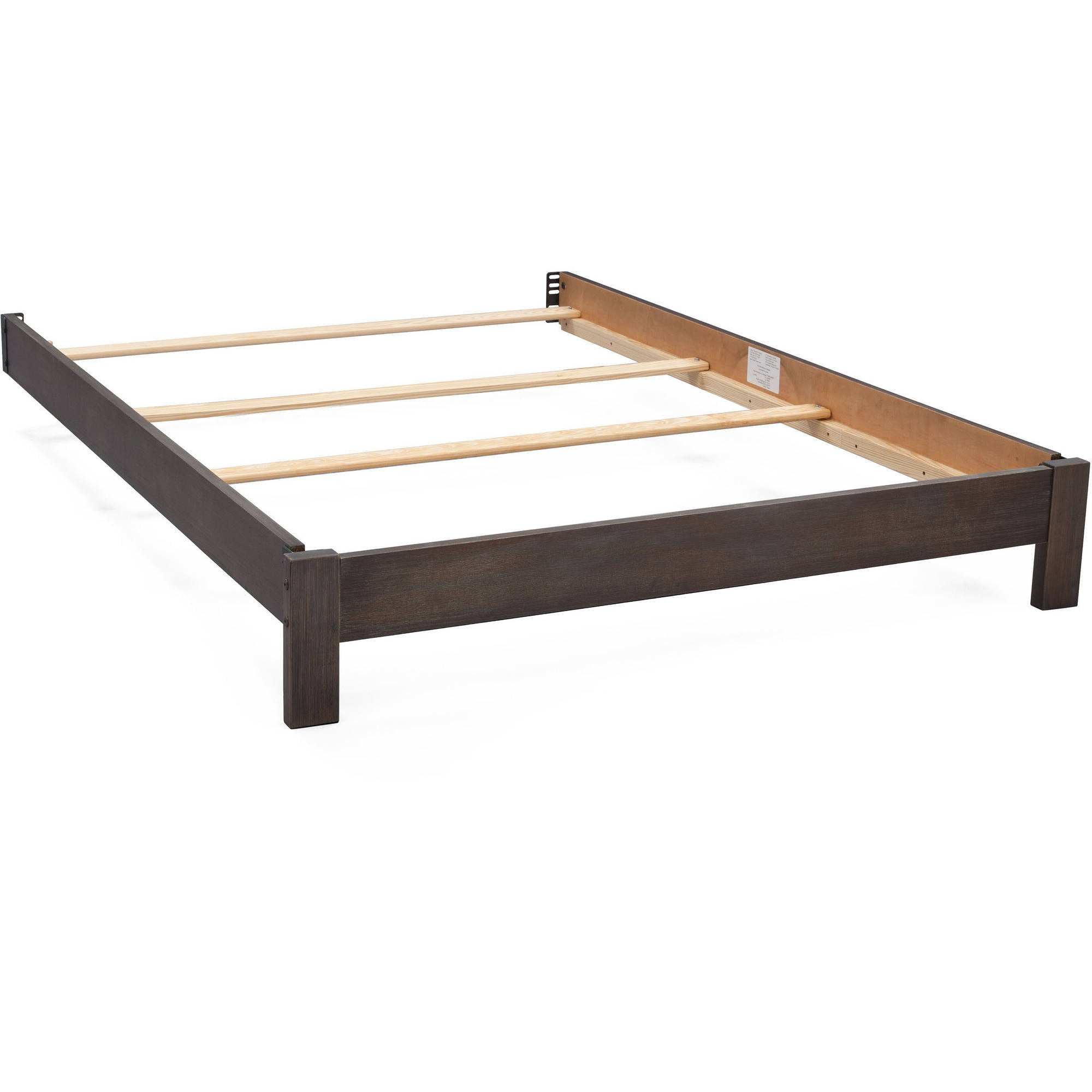 Delta Children Full Size Platform Bed Kit, Rustic Oak