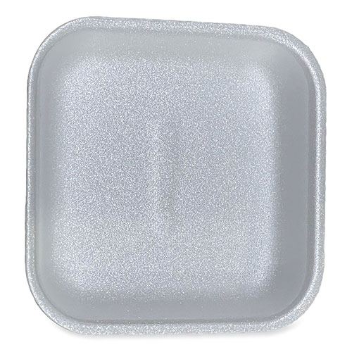 GEN Meat Trays | #1， 5.38 x 5.38 x 1.07， White， 500