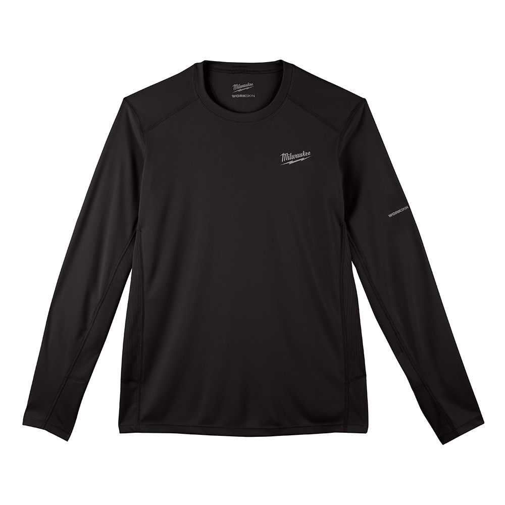 Milwaukee Workskin Lightweight Performance Shirt Long Sleeve Shirt Black Small