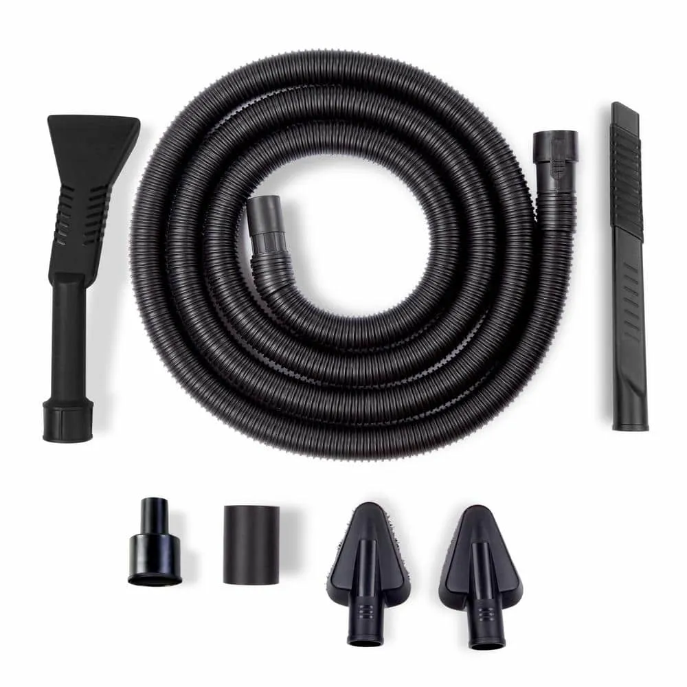 RIDGID 1-1/4 in. Car Cleaning Accessory Kit with 14-ft Hose for RIDGID Wet/Dry Shop Vacuums VT1734
