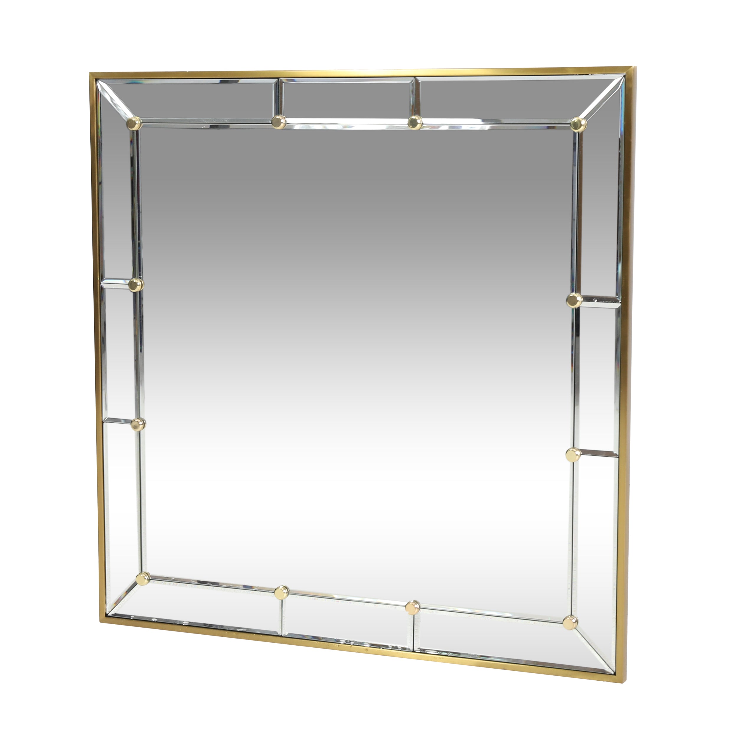 Simmons Contemporary Square Wall Mirror