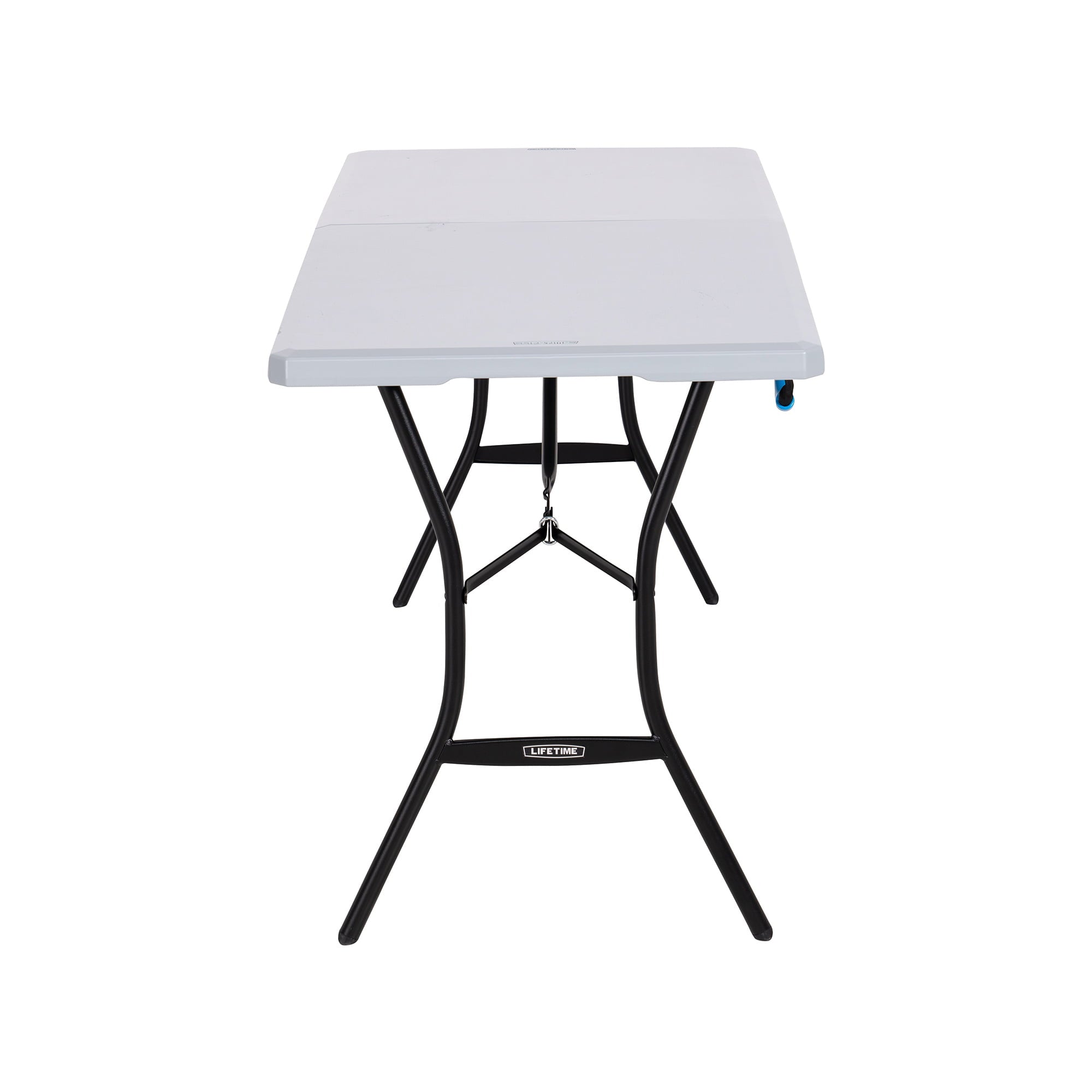 Lifetime 5-Foot Fold-In-Half Table, Gray (80861)