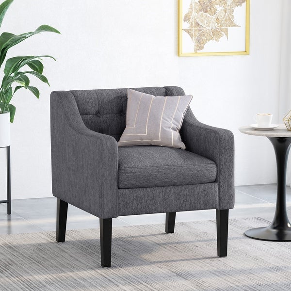 Deanna Tufted Accent Chair by Christopher Knight Home