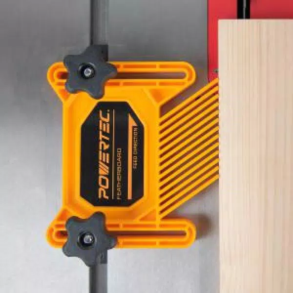 POWERTEC Dual Universal Featherboards for Multi-Functional Woodworking with Flex and Miter Lock System (2-Pack) and#8211; XDC Depot