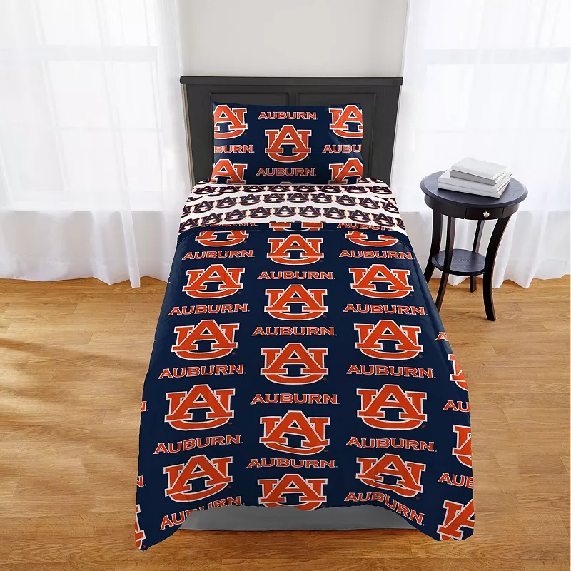 Auburn Tigers Twin Comforter Set