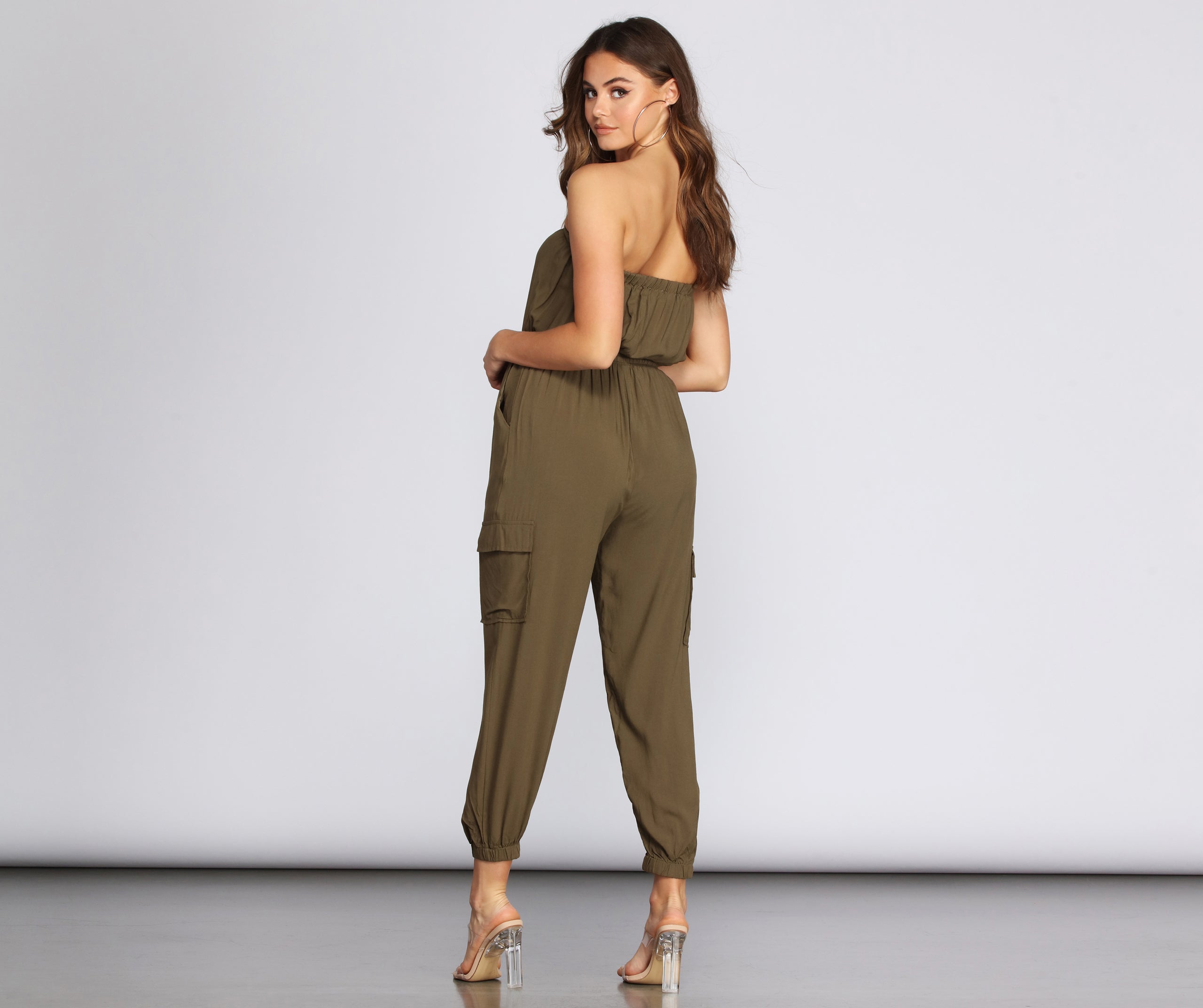 Carried Away Cargo Jumpsuit