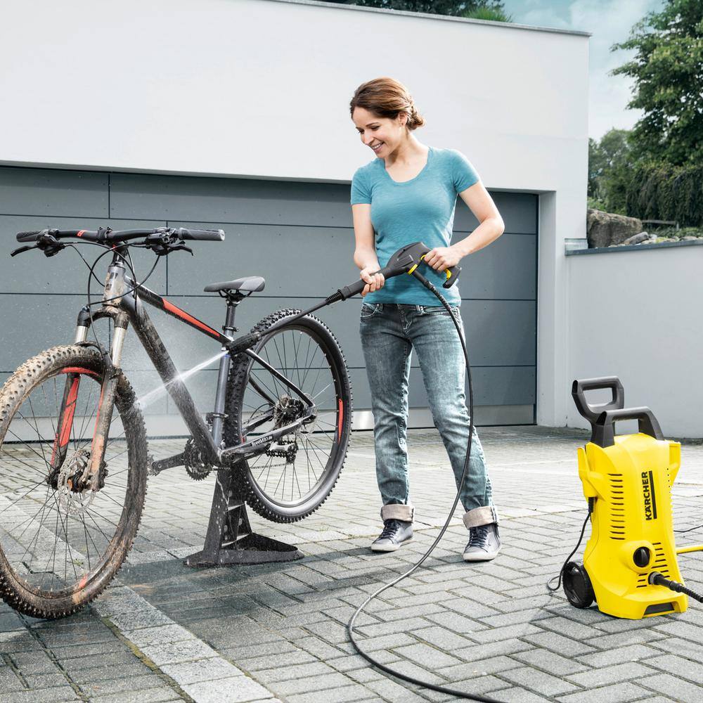 Karcher 1.673-609.0 1700 PSI 1.45 GPM K 2 Power Control Cold Water Electric Pressure Washer Plus Vario and DirtBlaster Spray Wands