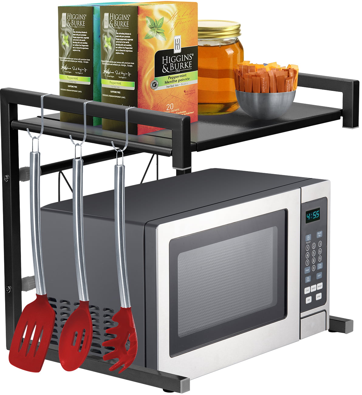 Expandable Microwave Shelf Stand