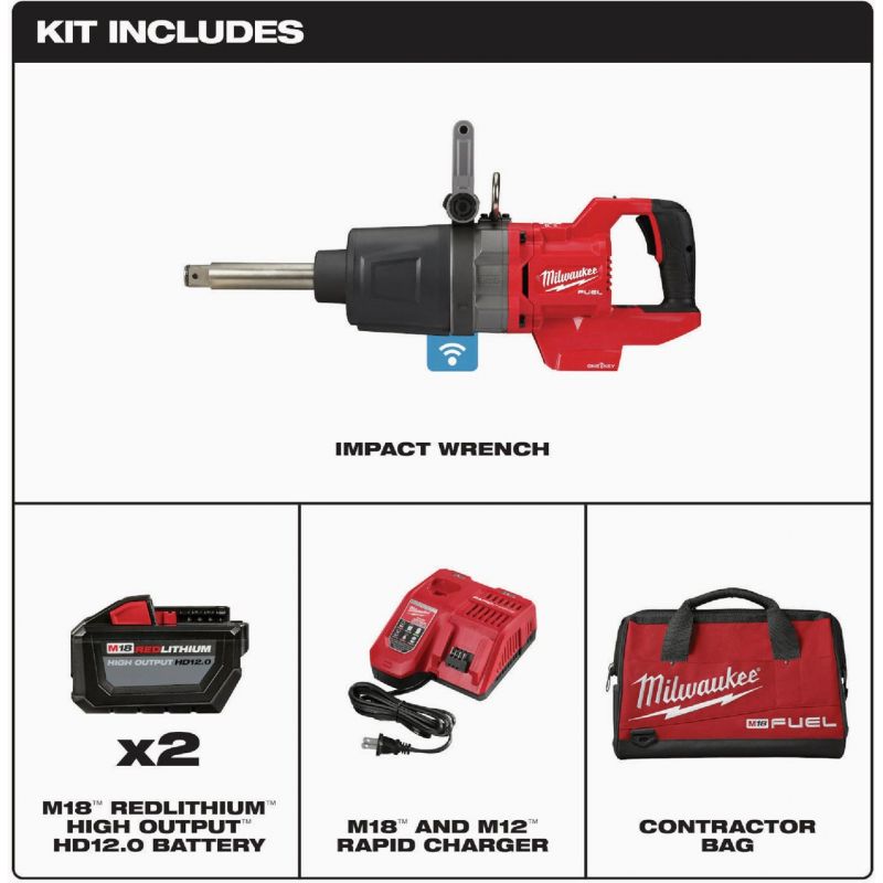 MW M18 FUEL D-Handle Anvil High Torque Impact Wrench