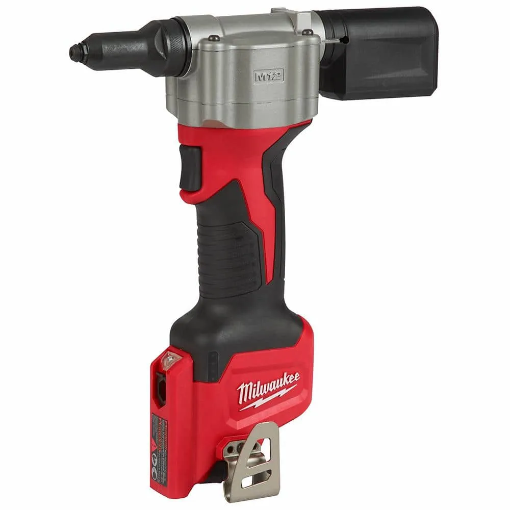 Milwaukee M12 12-Volt Lithium-Ion Cordless Rivet Tool (Tool-Only) 2550-20