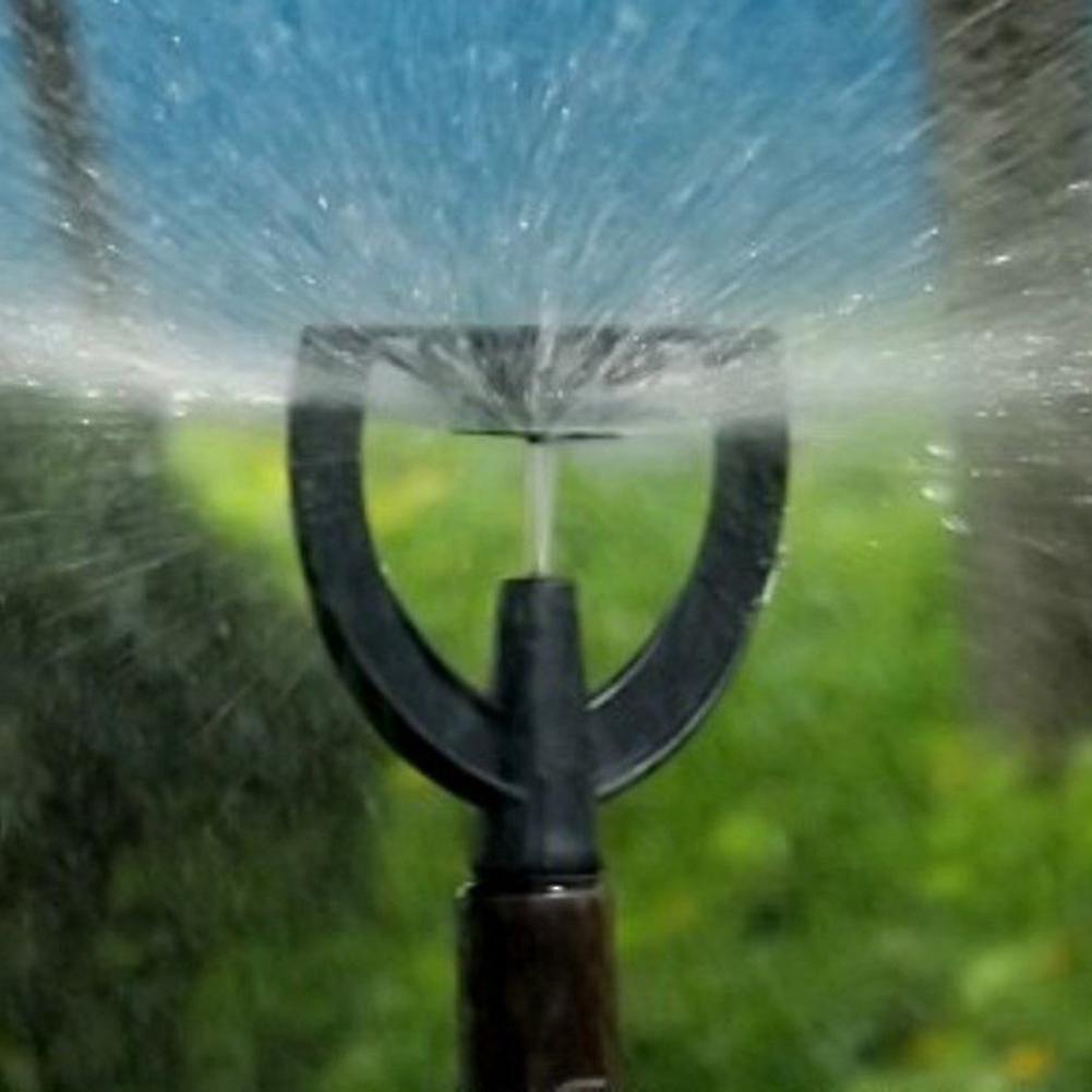 2pcs G1/2inch Mini Plastic Garden Lawn Irrigation Nozzle Water Spray Sprinkler Head (2pcs)