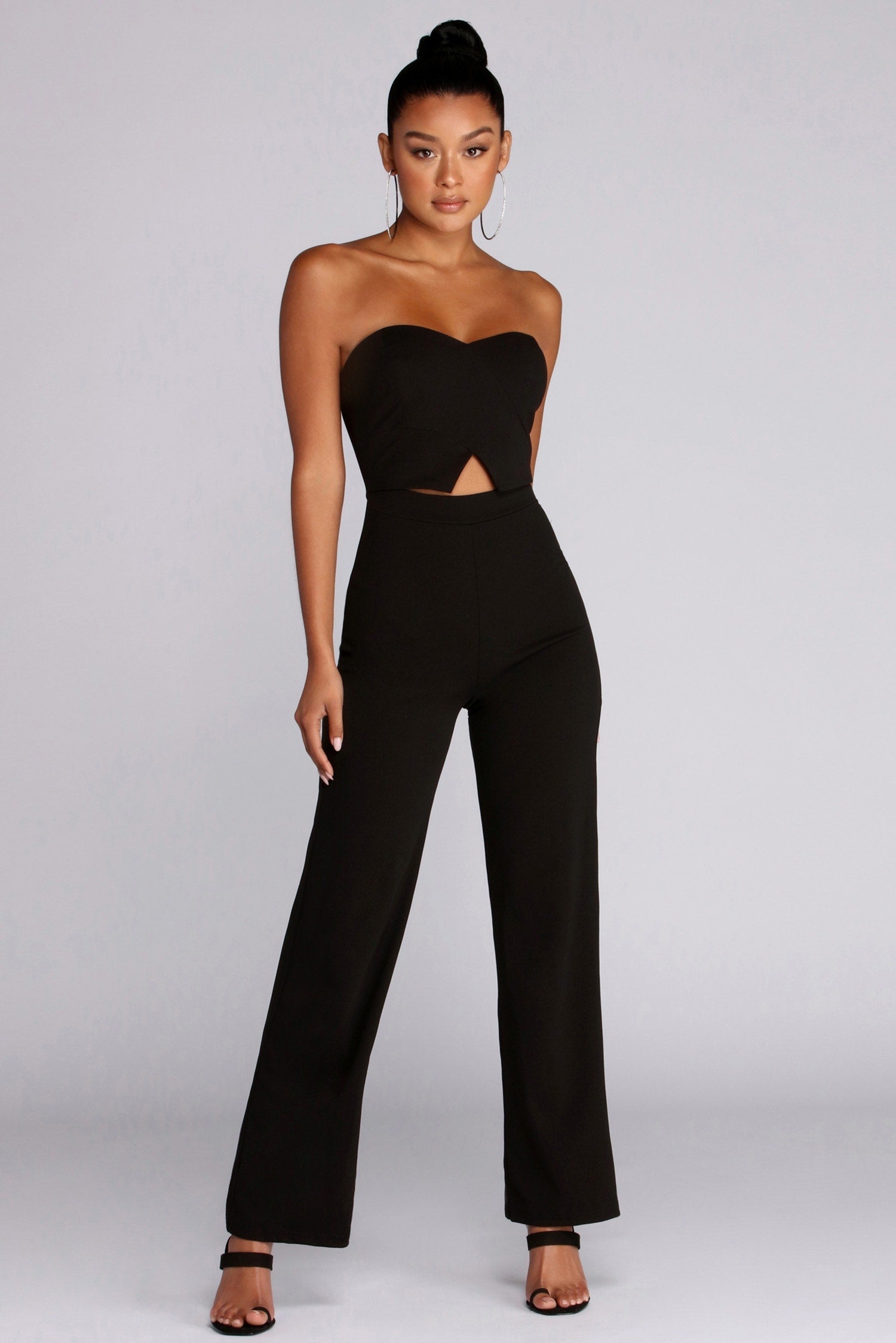 Do No Wrong Strapless Jumpsuit