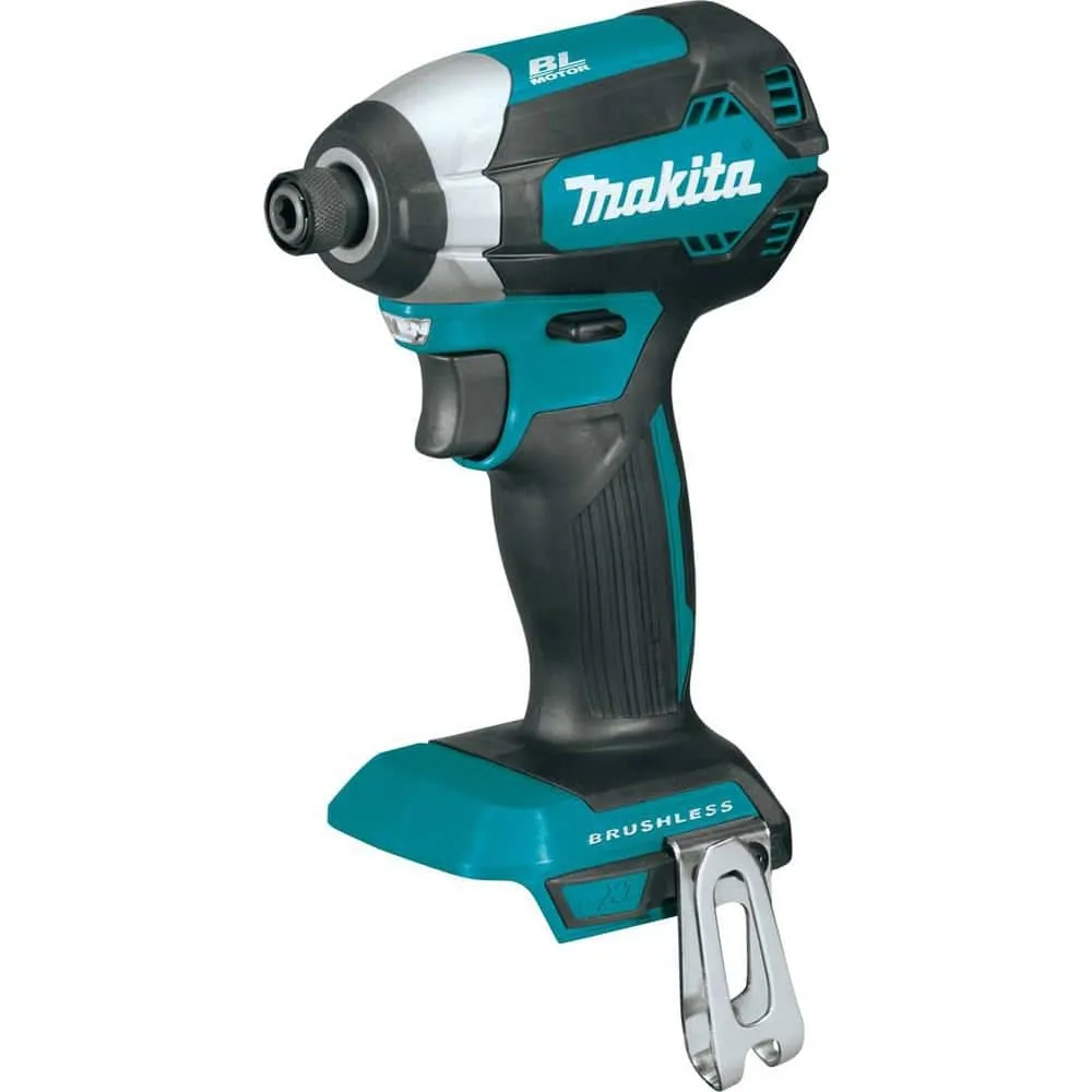 Makita 18V LXT Lithium-Ion Brushless 1/4 in. Cordless Impact Driver (Tool Only) XDT13Z