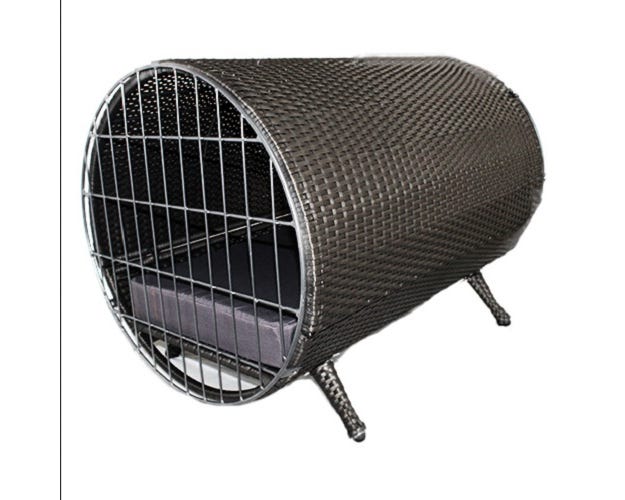 Rattan Cylinder Pet Cage - 52513