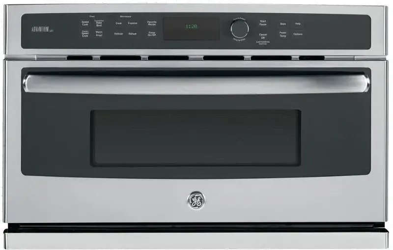 GE Profile 30 Inch Built-In Microwave - 1.7 cu. ft. Stainless Steel