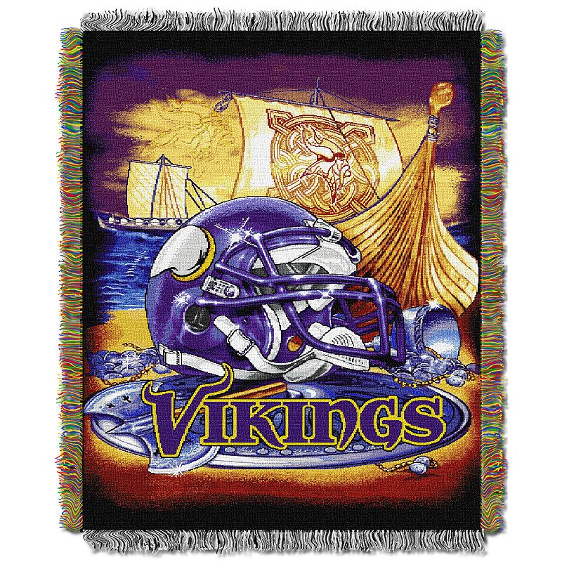 Minnesota Vikings Tapestry Throw by Northwest