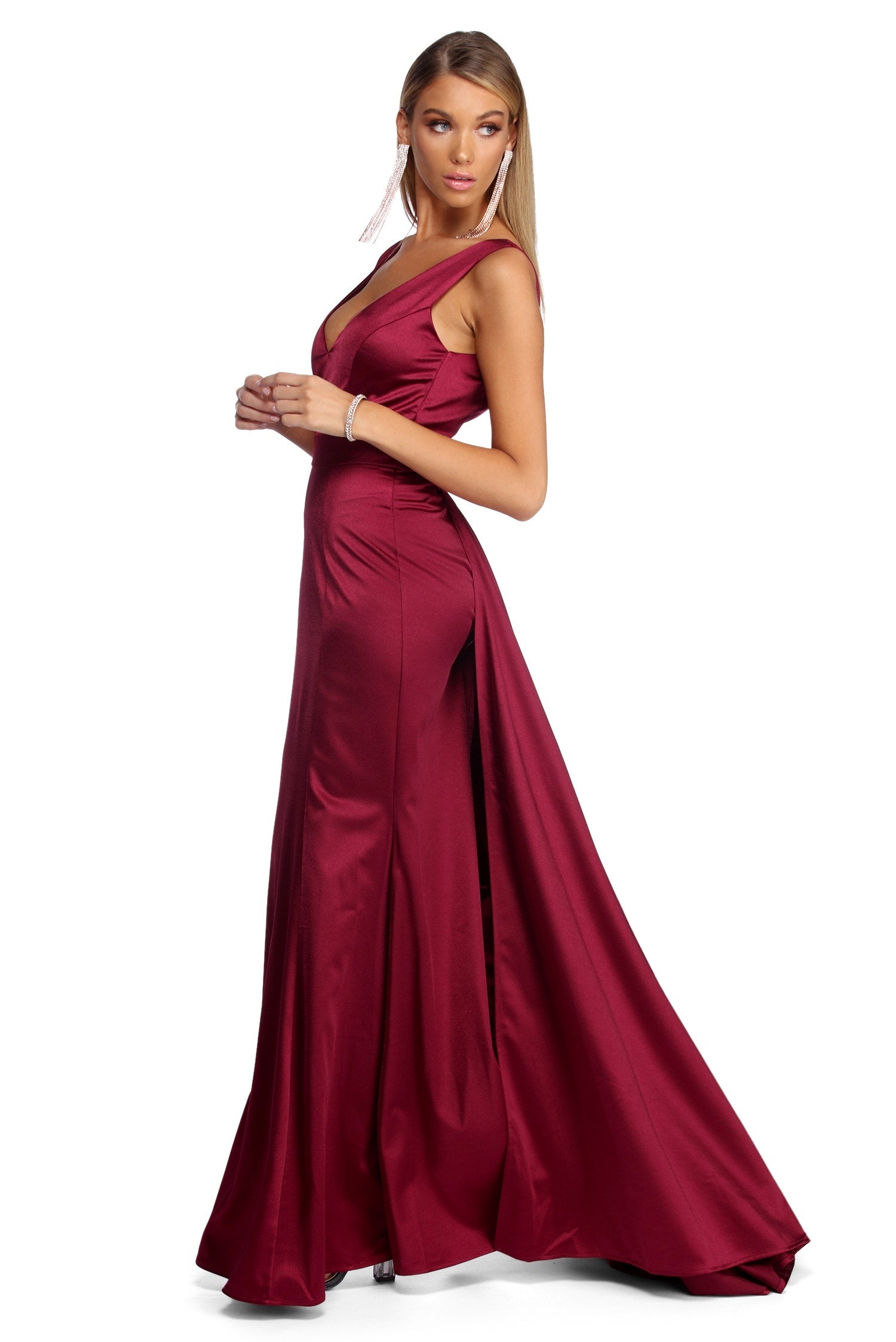 Azariah Formal Satin Mermaid Dress