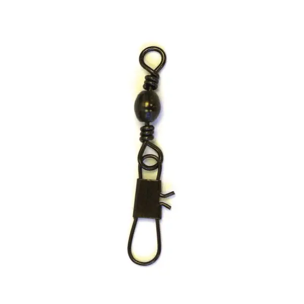 Eagle Claw Barrel Swivel with Snap for Interlocking