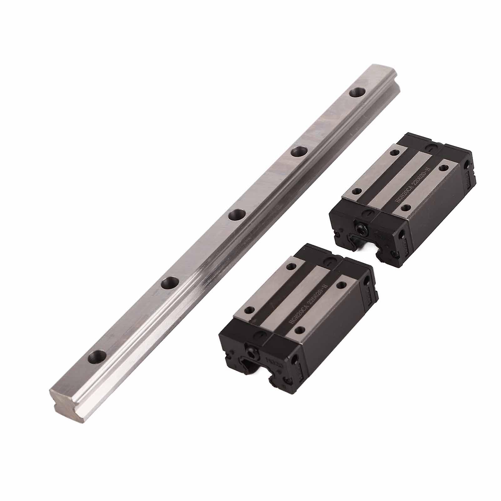 1pc Hgr20300mm Linear Guide Rail + 2pcs Carriages Bearing Block Slider