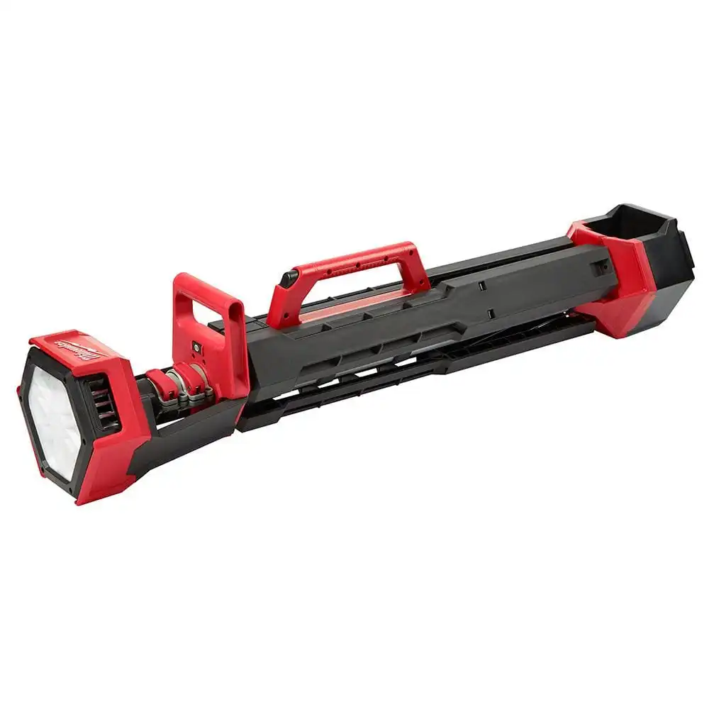 Milwaukee M18 18-Volt Lithium-Ion Cordless Tower Light w/3-1/2 in. 21-Degree Framing Nailer, Two 6Ah HO Batteries 2131-20-2744-20-48-11-1862