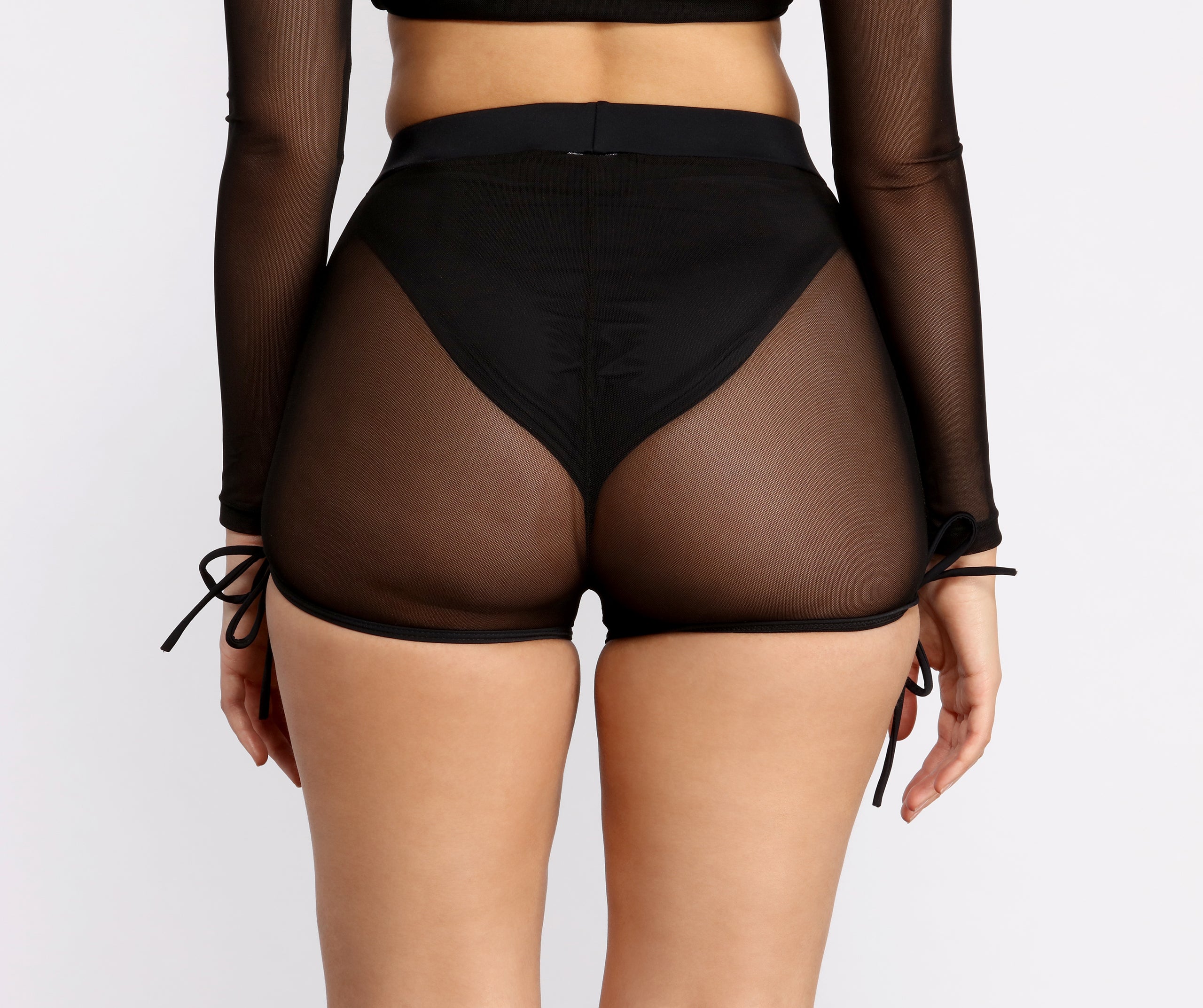 Must Have Mesh Swim Cover Up Shorts