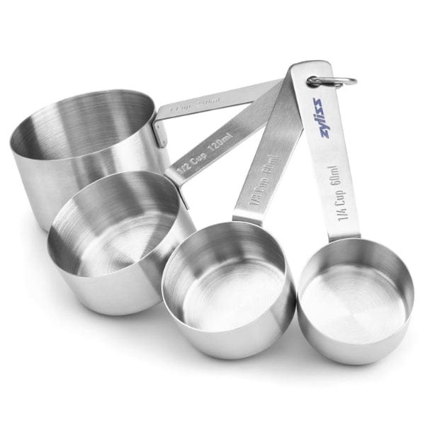 Stainless Steel Measuring Cups, Set of 4