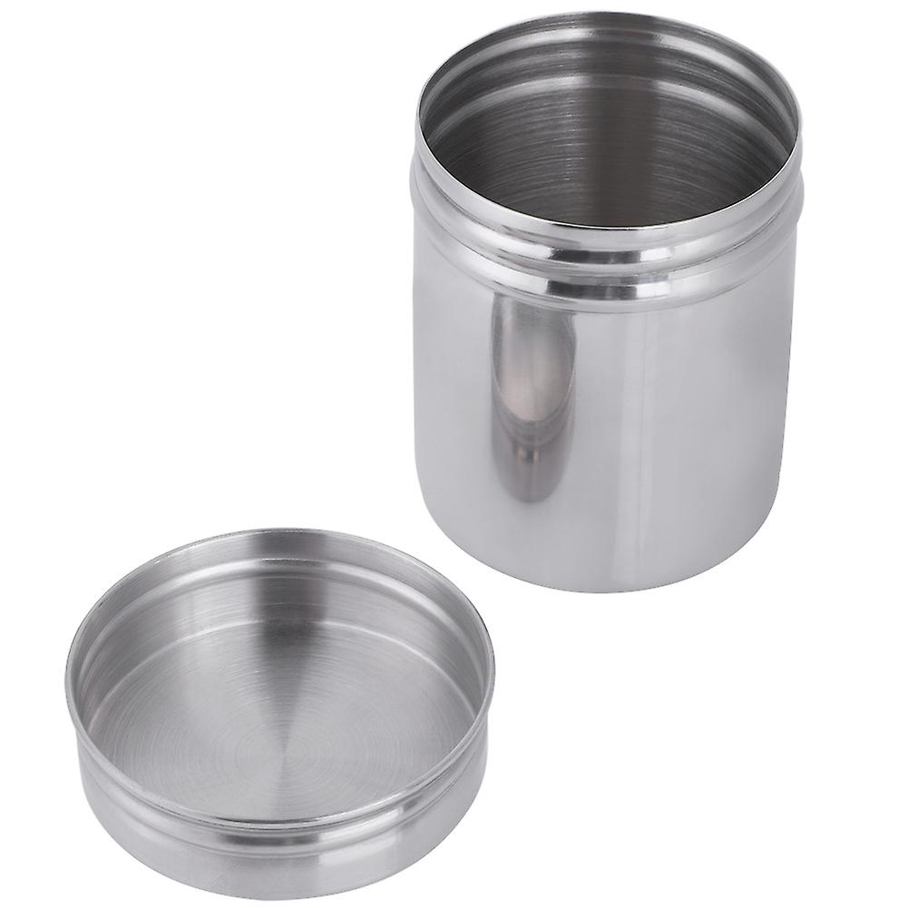 304 Stainless Steel Sealed Storage Jar Portable Tea Coffee Beans Container Small