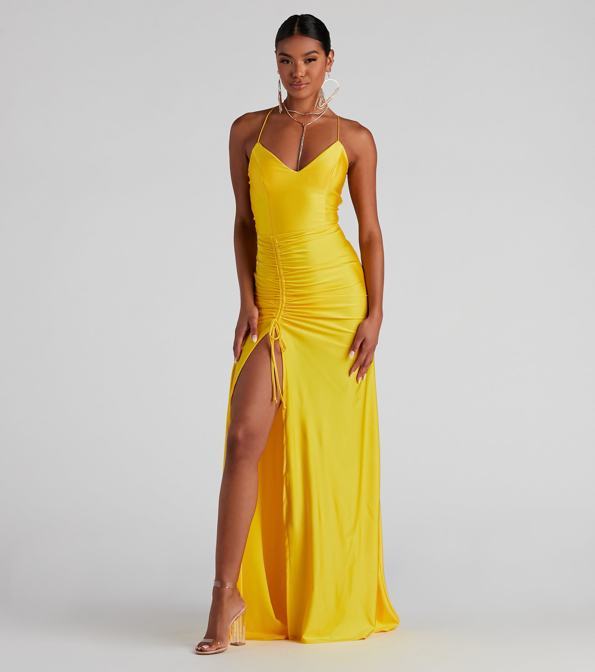 Whitney Formal High-Slit Mermaid Dress