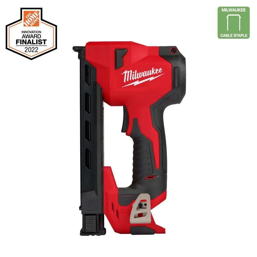 Milwaukee M12 12-Volt Lithium-Ion Cordless Cable Stapler (Tool-Only) 2448-20