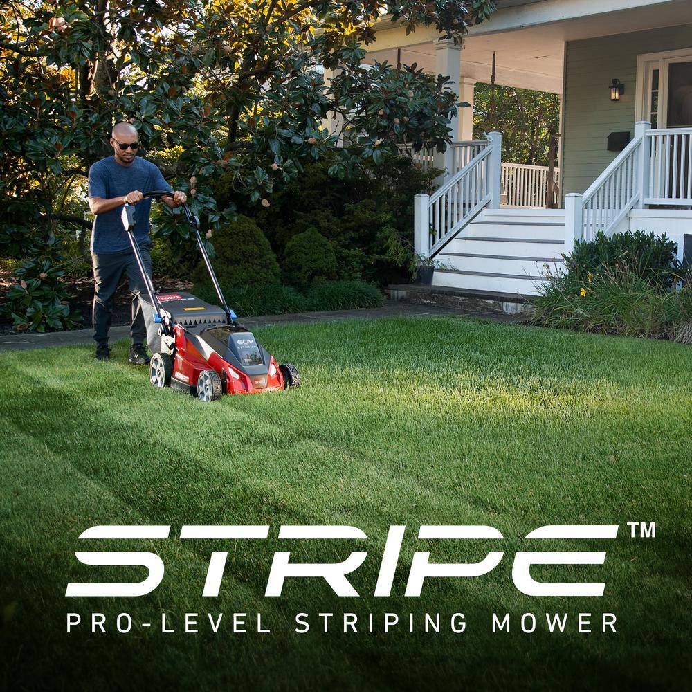 Toro 60V MAX 21 in. Stripe Electric Push Lawn Mower - Tool Only 21611T