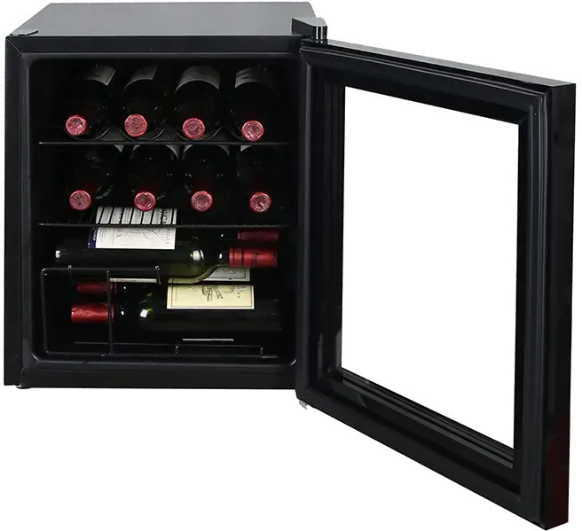 Avanti Wine and Beverage Cooler - 1.6 cu. ft.， 17 Inch Black