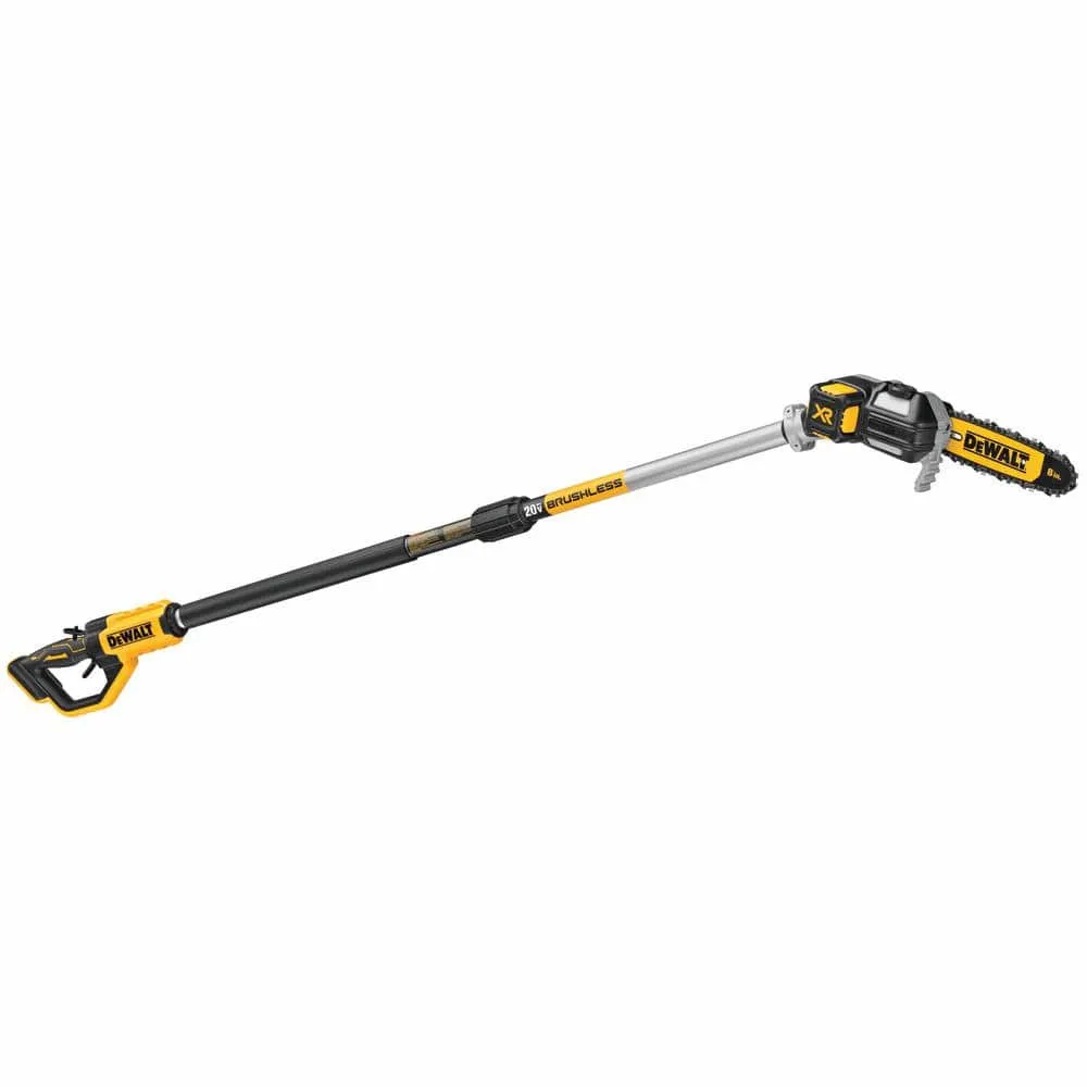 DEWALT 20V MAX 8in. Cordless Battery Powered Pole Saw, Tool Only DCPS620B
