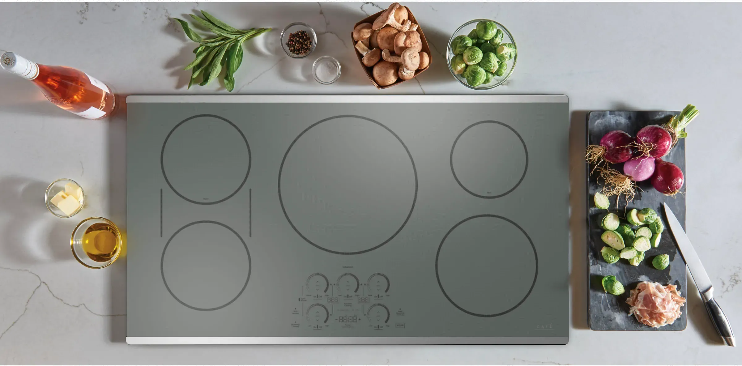 Cafe Electric Cooktop CHP90362TSS