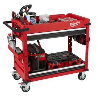 💝(LAST DAY CLEARANCE SALE 70% OFF)MW 40 in. 2-Drawer Steel Work Cart
