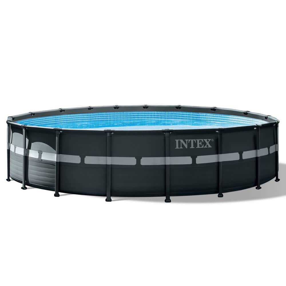 INTEX 18 ft. x 52 in. Ultra XTR Above Ground Pool Set w/Pump Bundle w/Cleaner Robot 26329EH + 28005E