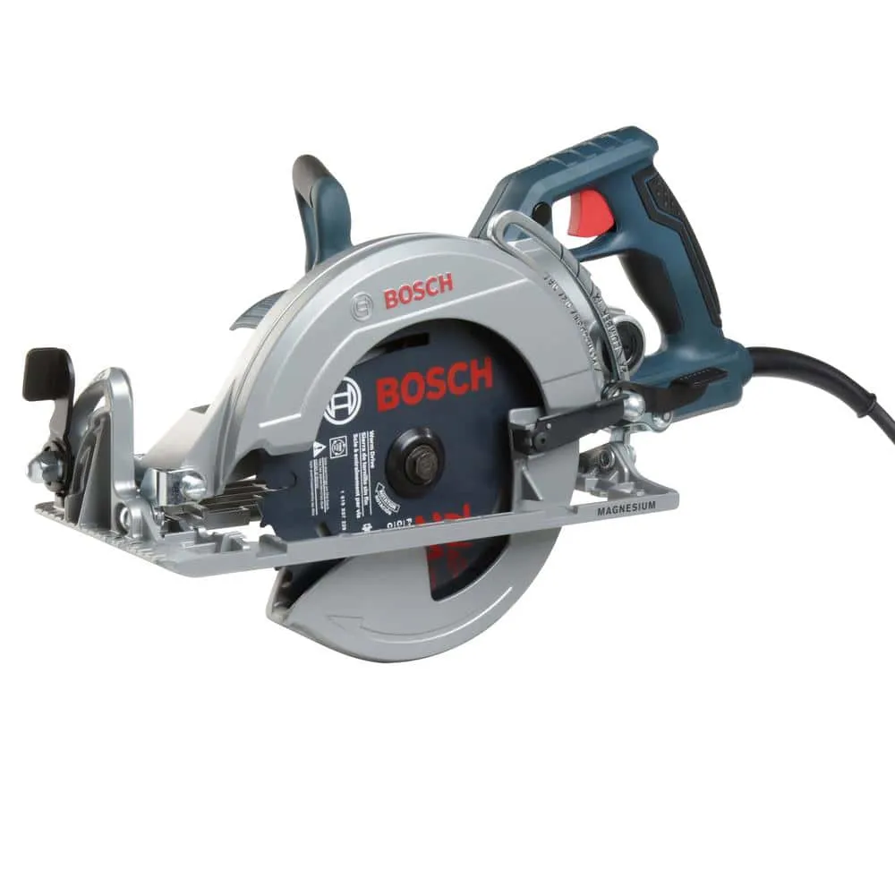 Bosch 15 Amp 7-1/4 in. Corded Magnesium Worm Drive Circular Saw with Carbide Blade CSW41