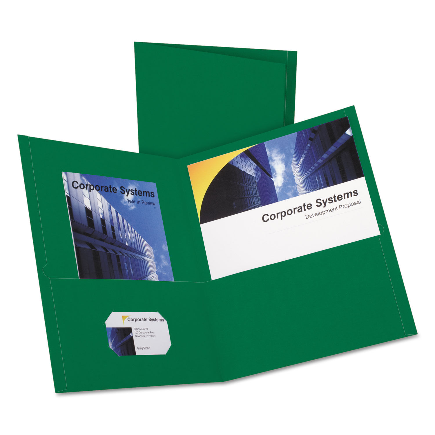 Twin-Pocket Folder by Oxfordandtrade; OXF57556