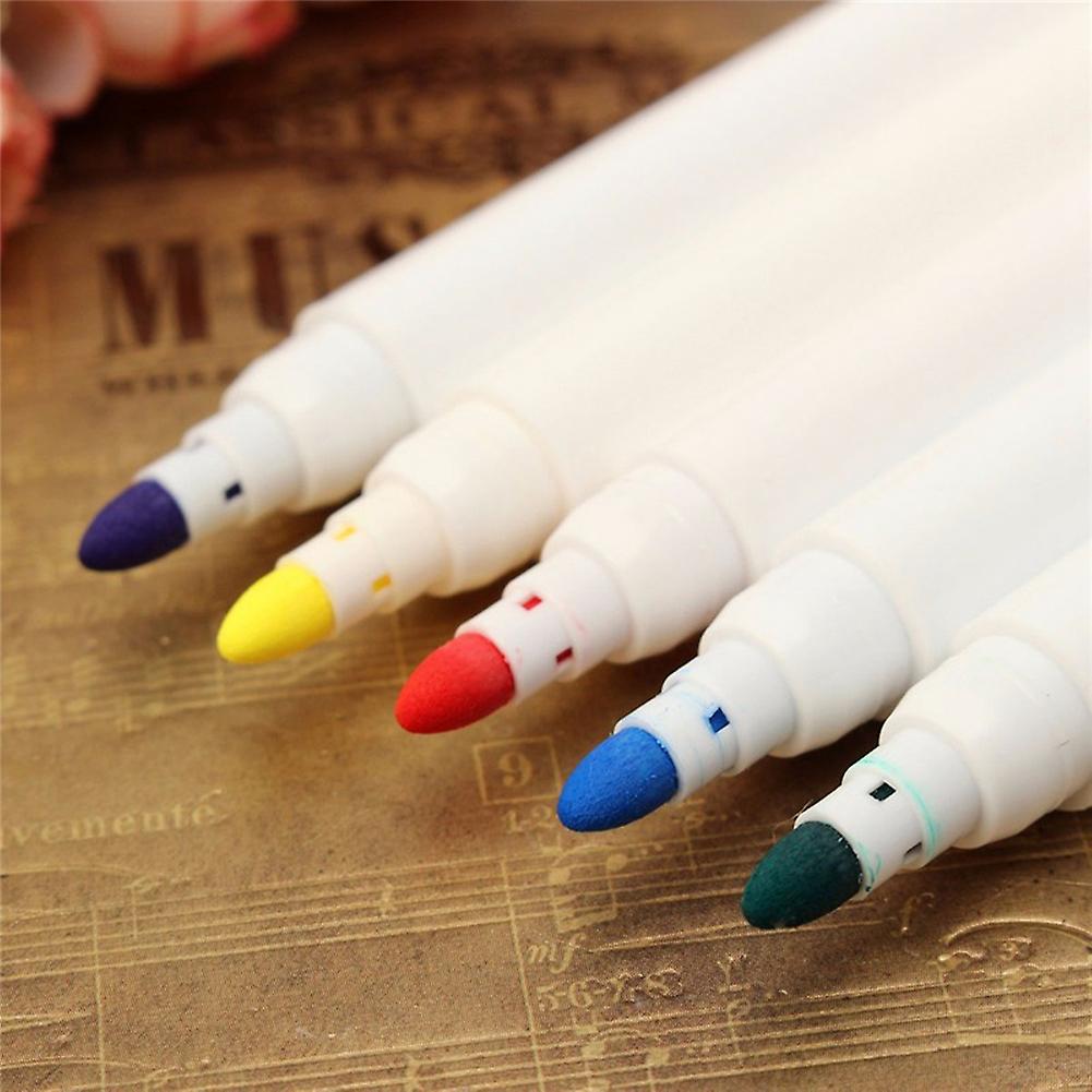 1pc 6 Colors Multicolor Liquid Coloring Chalk Marker Pen School Supplies