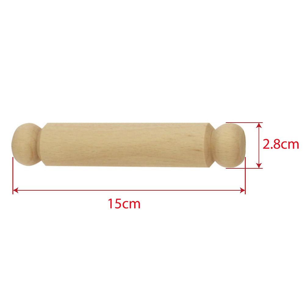 Bigjigs Toys Wooden Rolling Pin Kids Play Kitchen Roleplay Accessories Baking